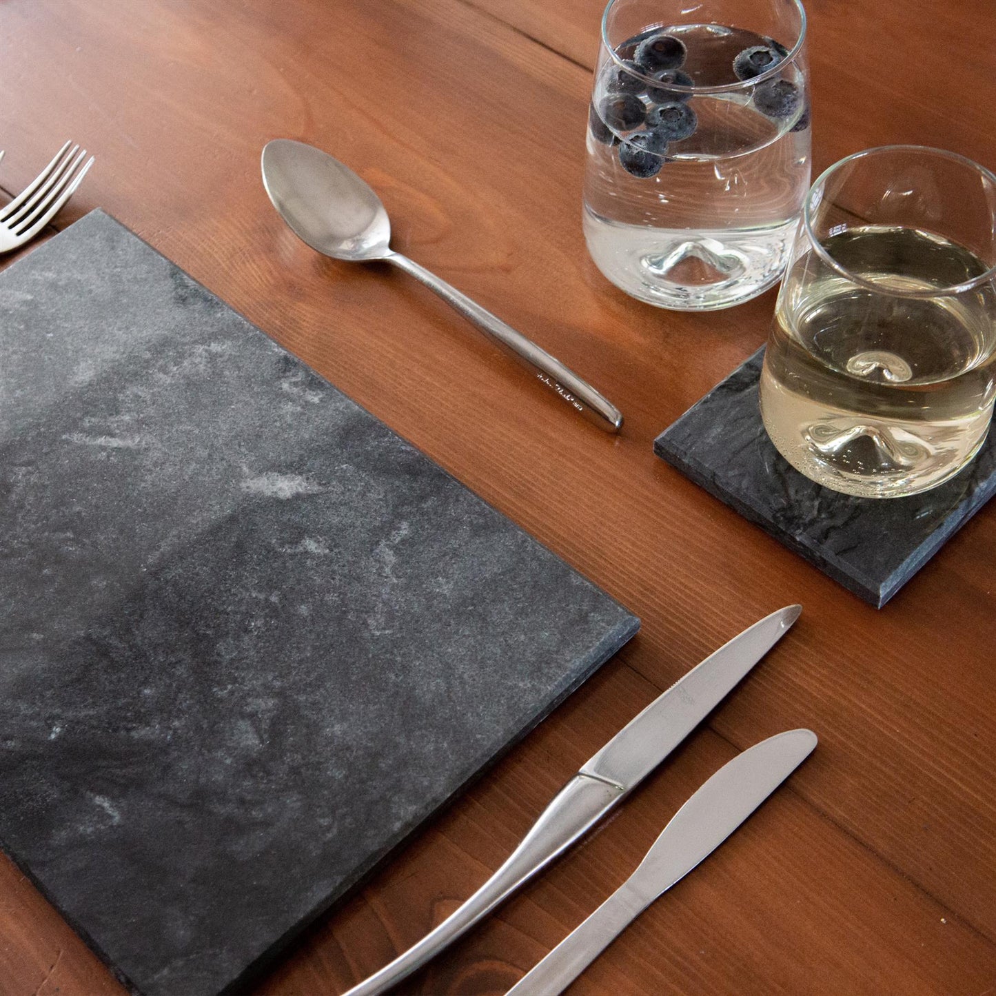 30cm x 20cm Rectangle Marble Placemats - Pack of Six