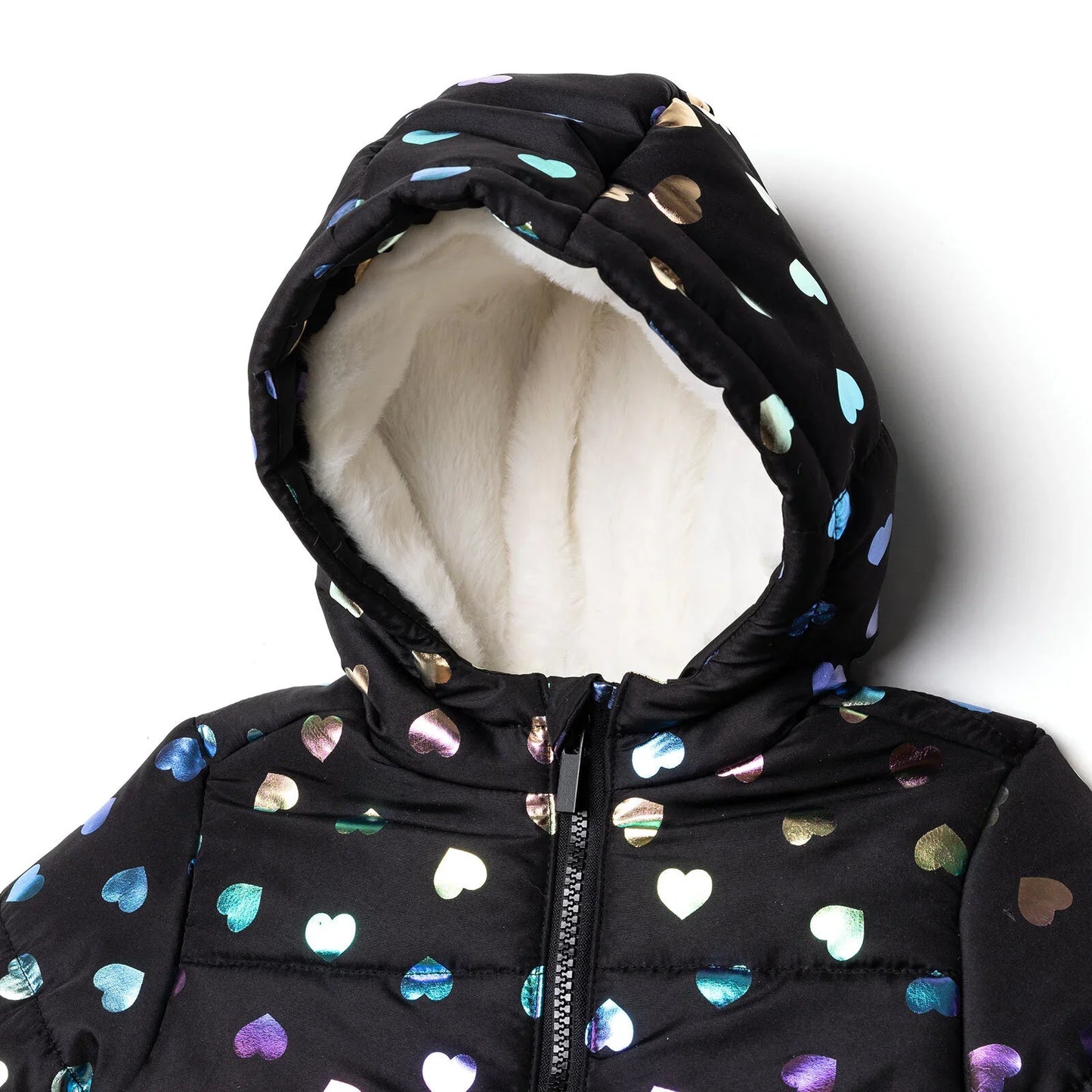 HelloBaby  Coat - Black Printed