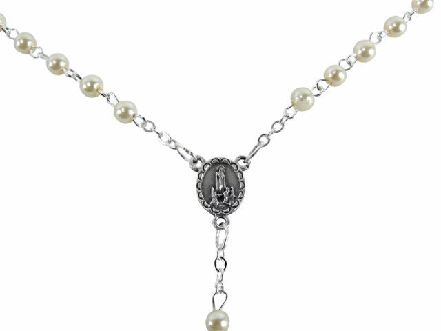 ART. RELIGIOSO - PEARL ROSARY 4MM