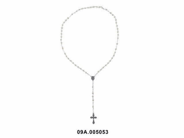 ART. RELIGIOSO - PEARL ROSARY 4MM