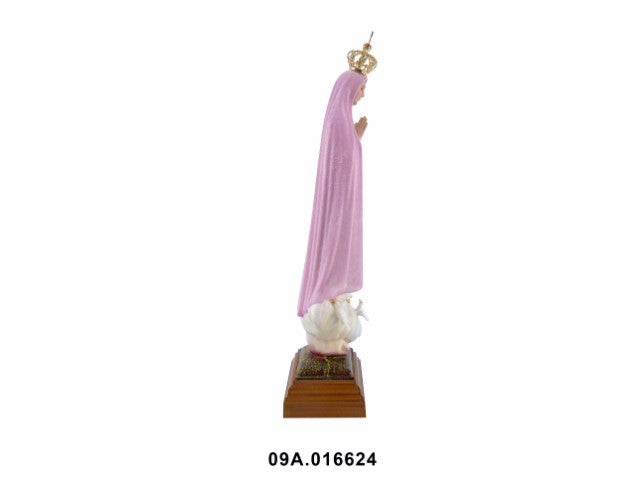 ART. RELIGIOSO - MULTICOLORED STATUE OF OUR LADY OF FATIMA