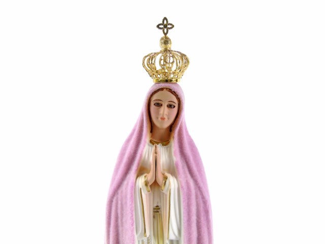 ART. RELIGIOSO - MULTICOLORED STATUE OF OUR LADY OF FATIMA