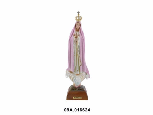 ART. RELIGIOSO - MULTICOLORED STATUE OF OUR LADY OF FATIMA