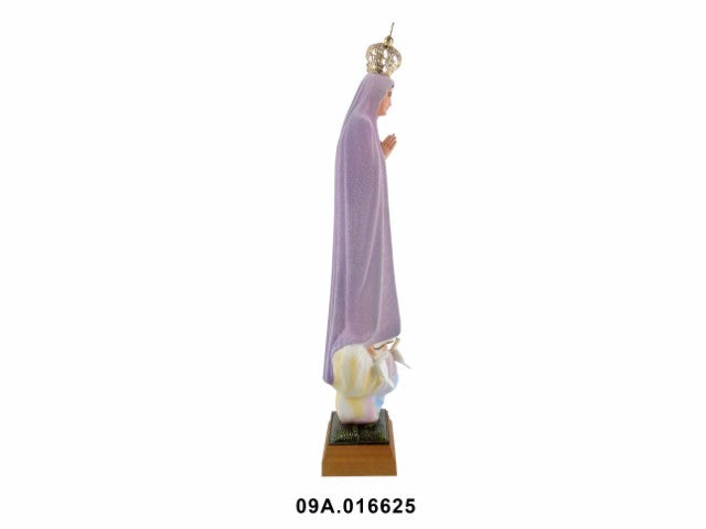 ART. RELIGIOSO - MULTICOLORED STATUE OF OUR LADY OF FATIMA