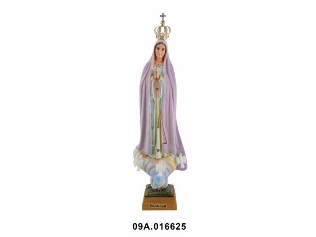 ART. RELIGIOSO - MULTICOLORED STATUE OF OUR LADY OF FATIMA