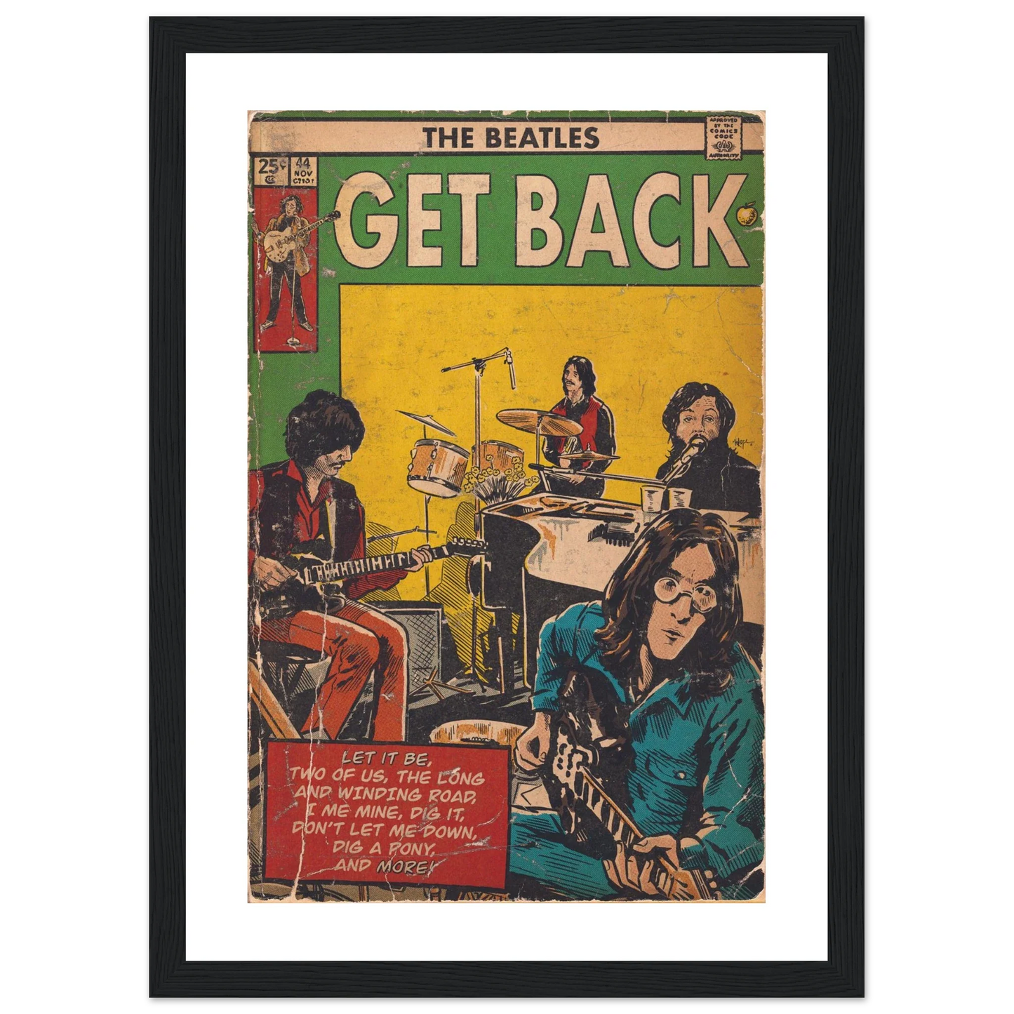 Mark Scicluna - 'Can you Dig it?' Framed Print