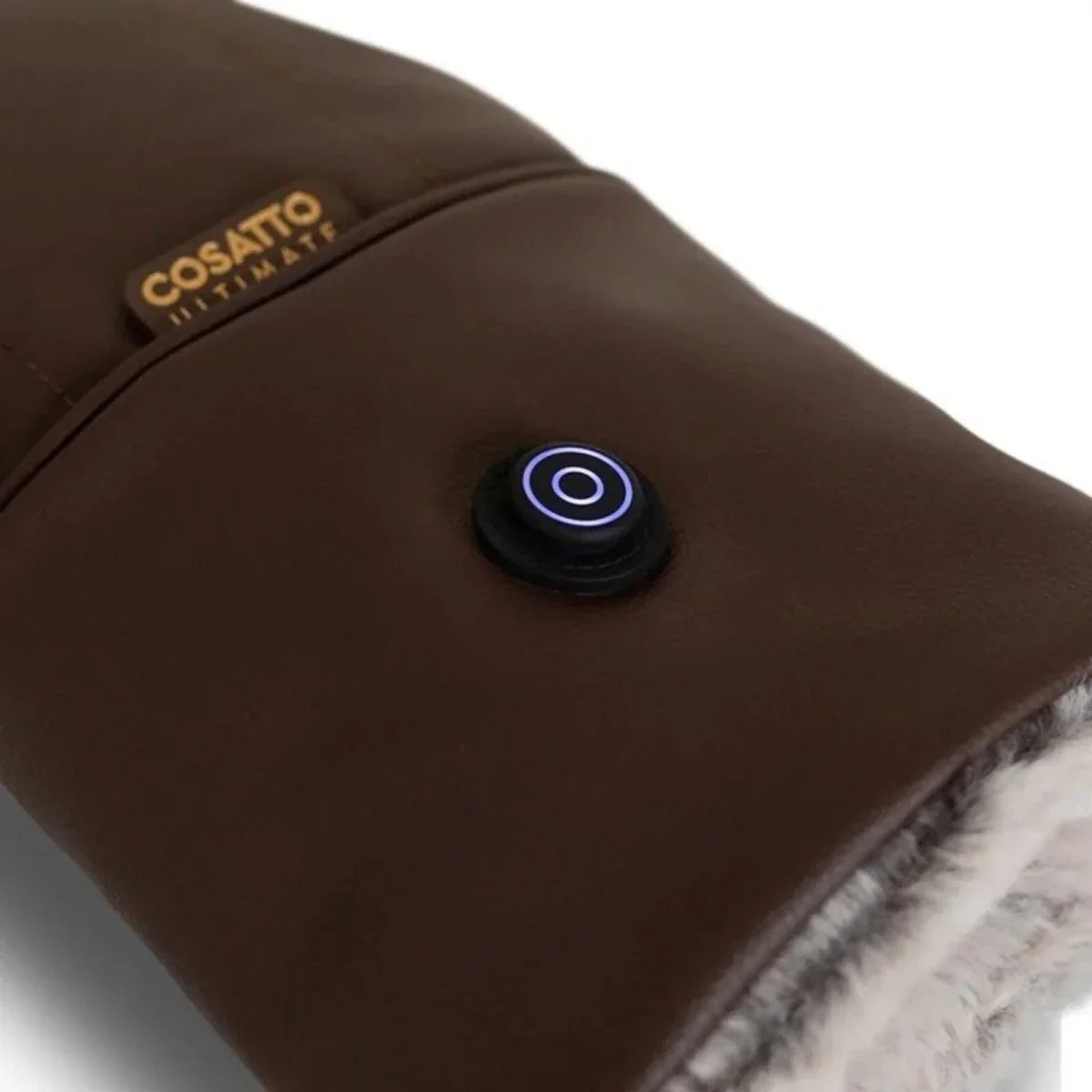 Cosatto Ultimate Heated Snuggle Mitts - Brown.