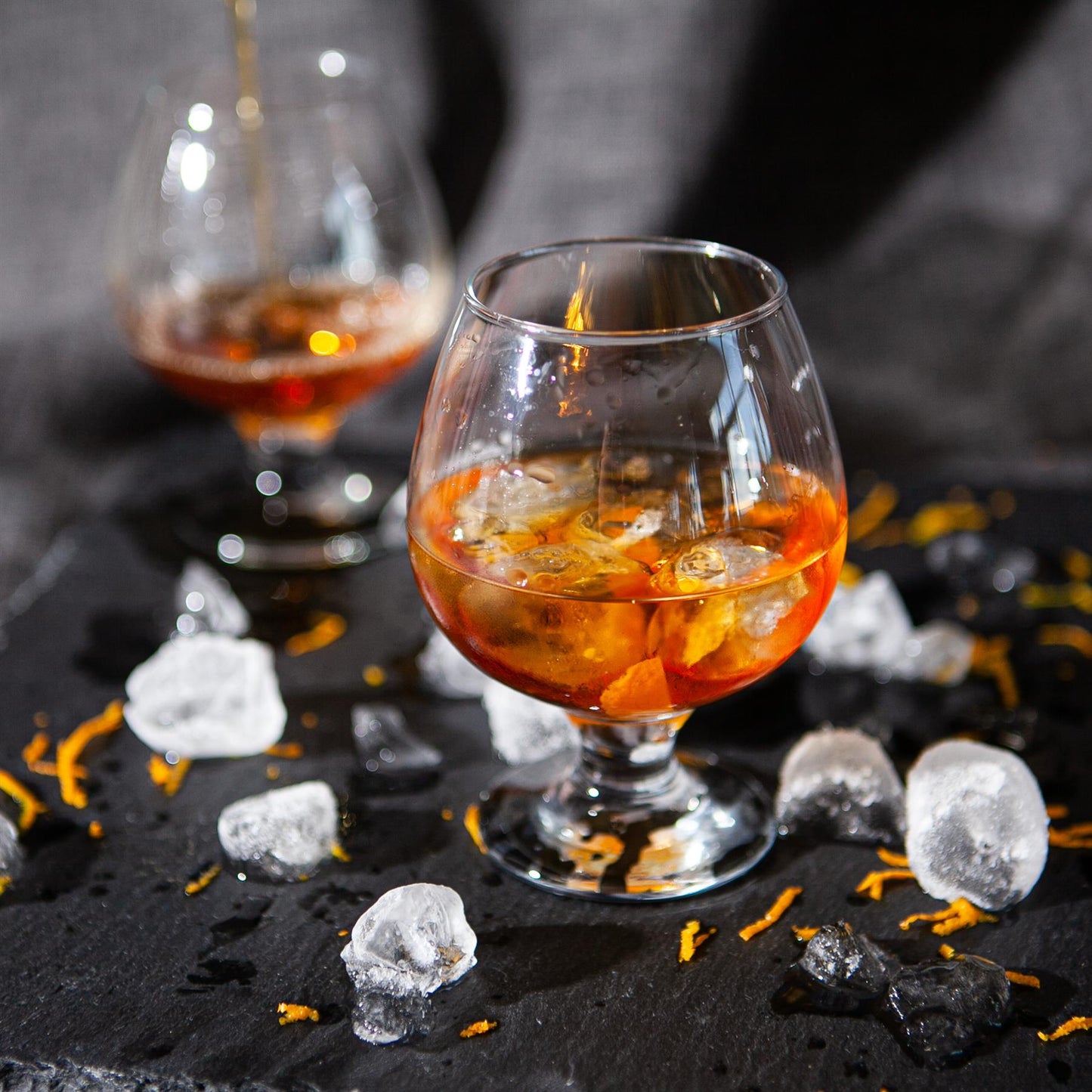 390ml Misket Brandy Snifter Glasses - Pack of Six