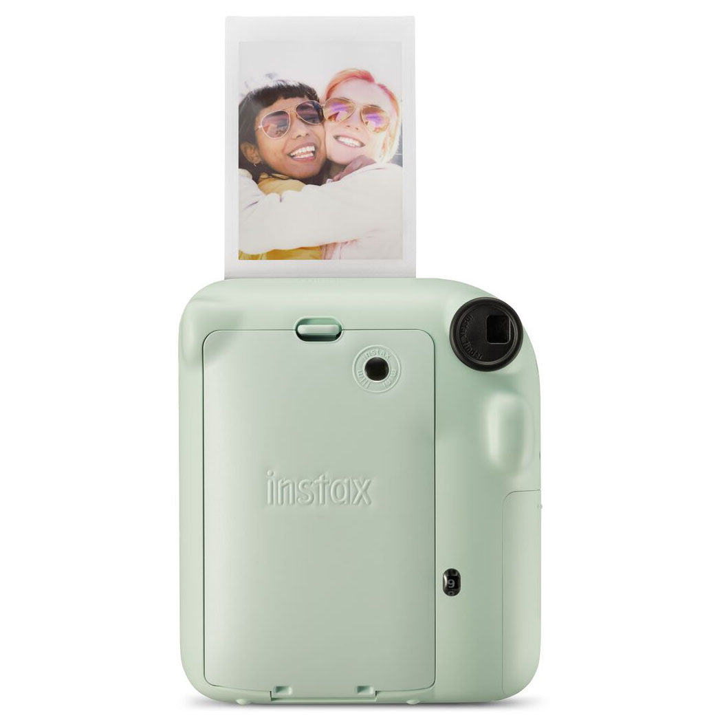Fujifilm Instax Mini 12 Instant Camera with Case, Album, Film & Stickers - Mint Green
