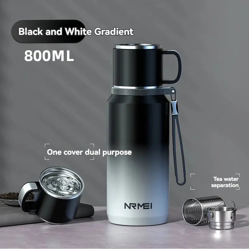 1.5L Stainless Steel Thermos Bottle – Vacuum Insulated Flask for Hot Coffee, Tea & Cold Drinks
