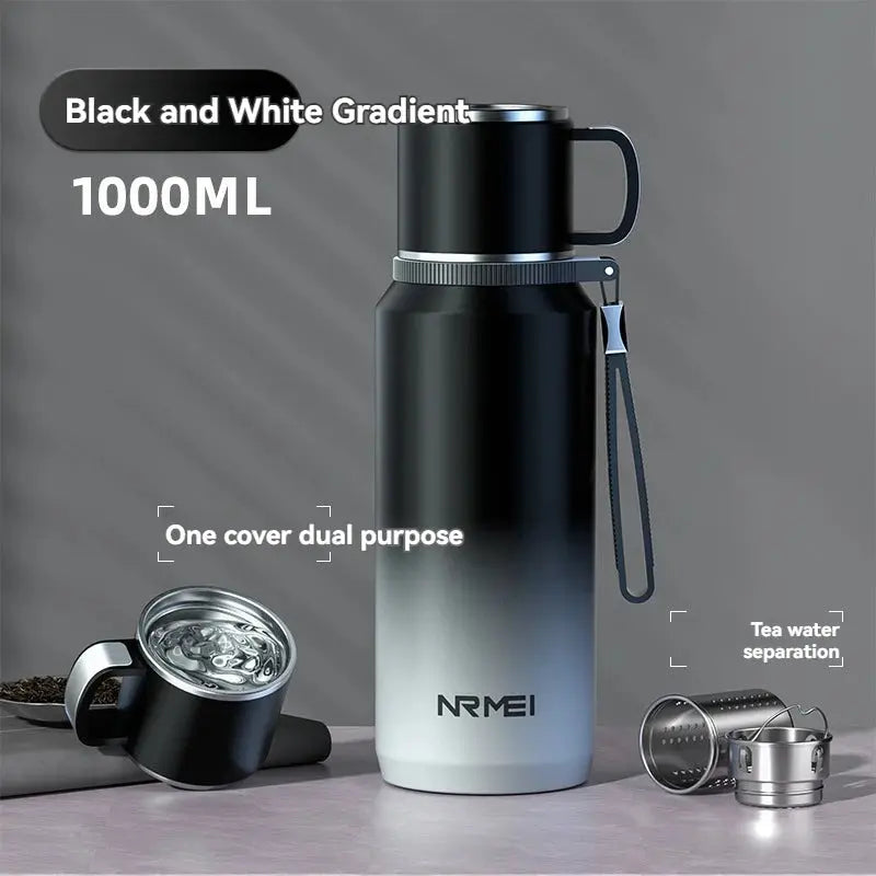 1.5L Stainless Steel Thermos Bottle – Vacuum Insulated Flask for Hot Coffee, Tea & Cold Drinks