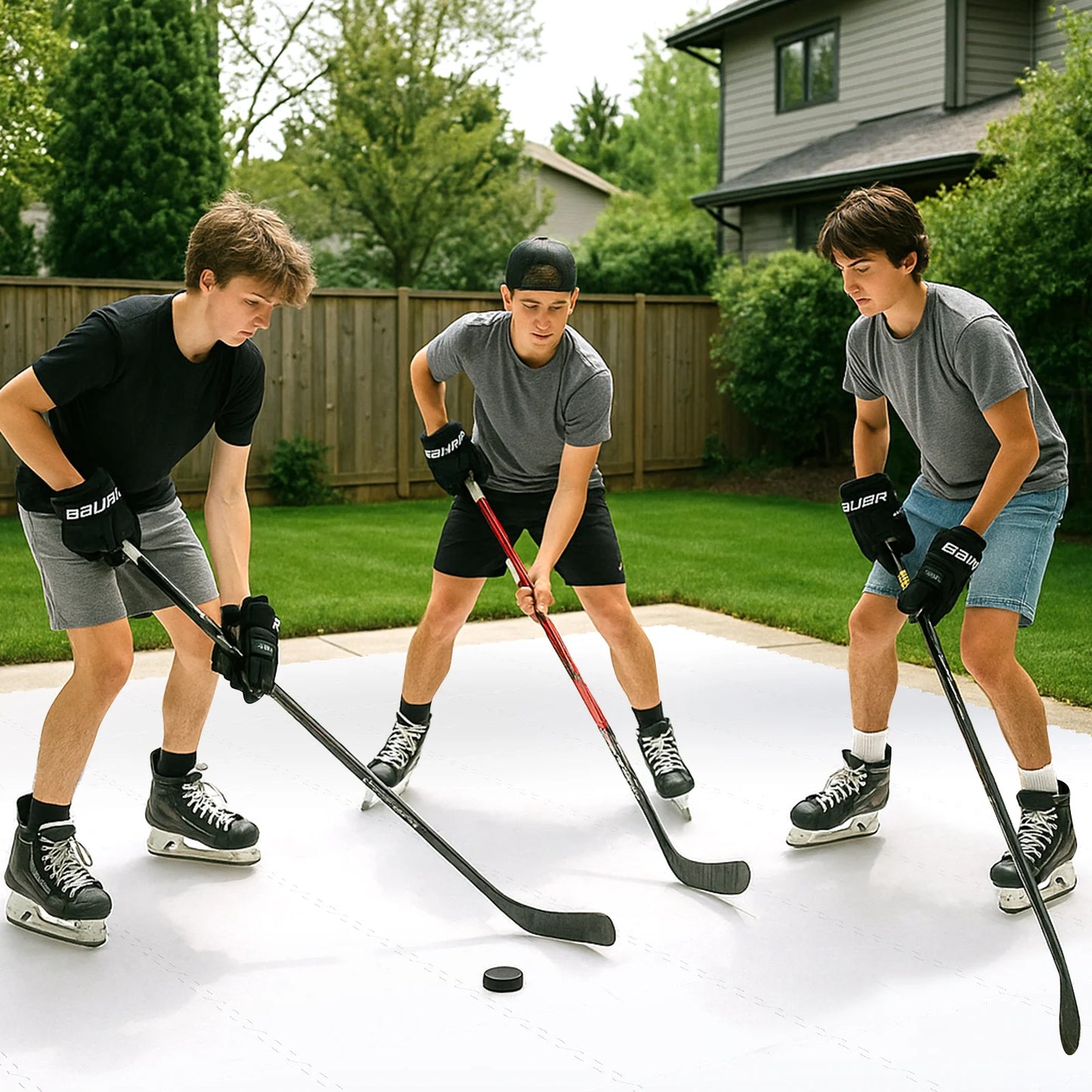 10/18 Pack Hockey Flooring Tiles for Training-10 Pack