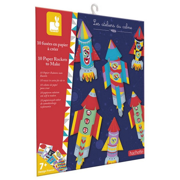 Ten Paper Rockets to Make - Craft Set