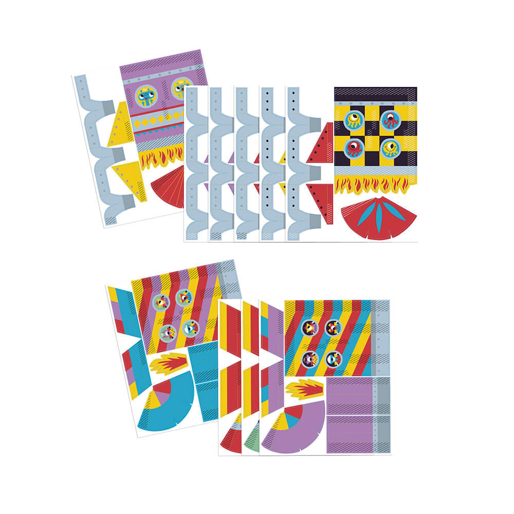 Ten Paper Rockets to Make - Craft Set