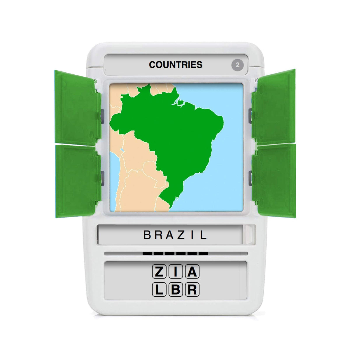 100 PICS Countries of The World Travel Game – Learn 100 Countries with Slide Reveal Cards
