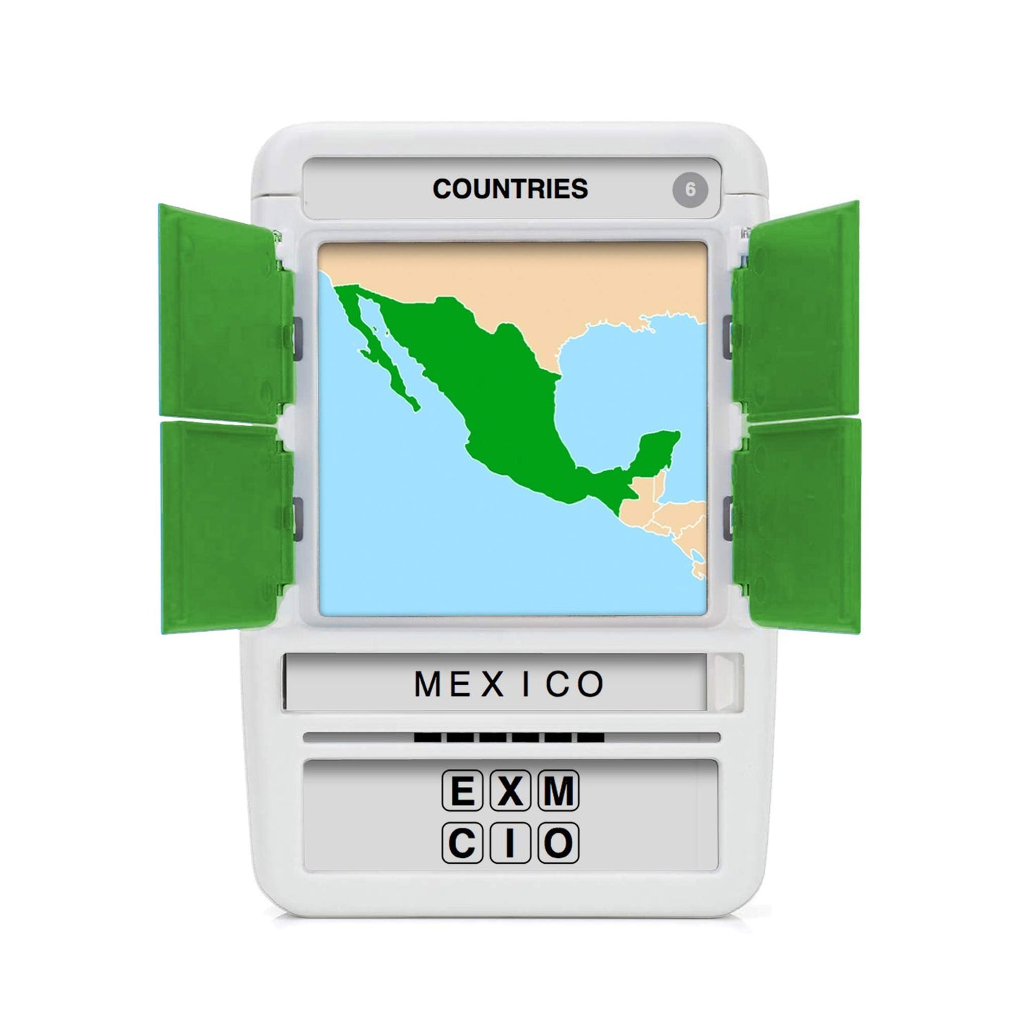 100 PICS Countries of The World Travel Game – Learn 100 Countries with Slide Reveal Cards