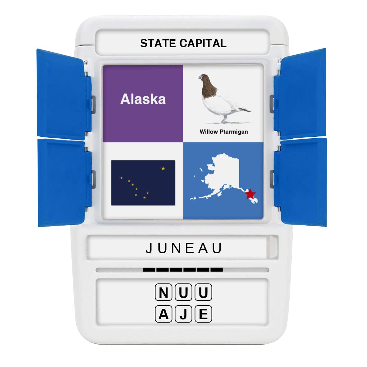 100 PICS US States & Capitals Flash Cards | Learn All 50 States & Capitals