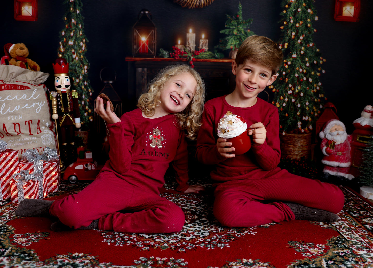 Christmas Gingerbread Man Lounge Set 2