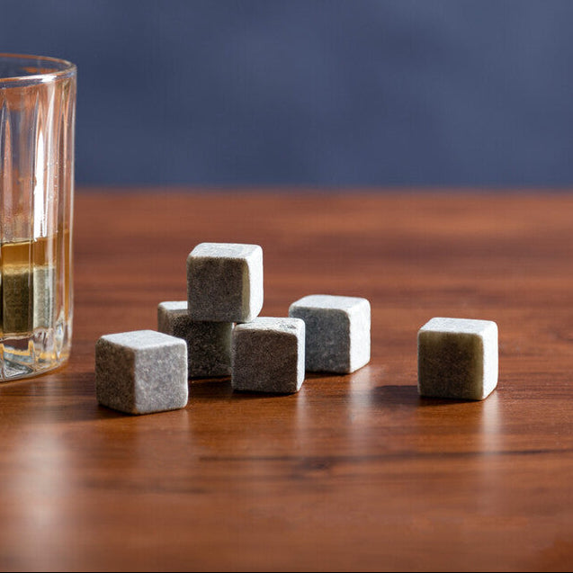 Set Of 9 Granite Ice Rocks | Wilson