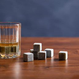 Wilson Set Of 9 Granite Ice Rocks