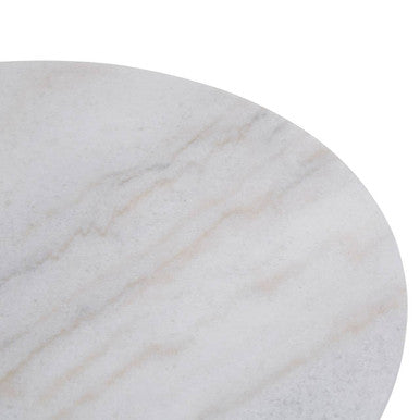Round White Marble Lazy Susan | Kindia