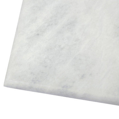Salerno White Marble Rectangular Chopping and Serving Board
