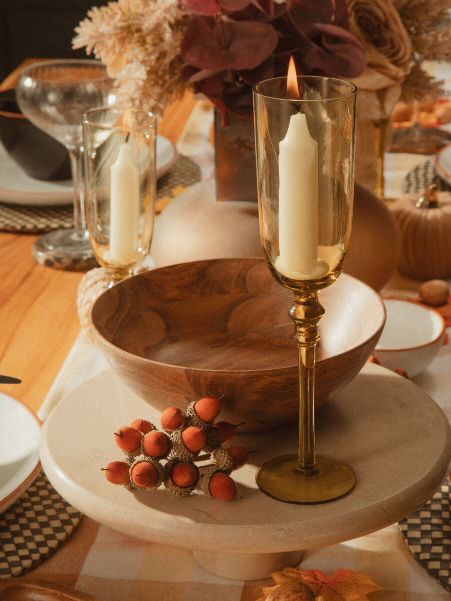 Champagne Marble Cake Stand | Himaya