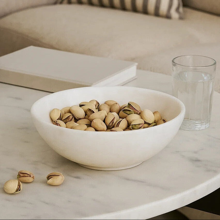 White Marble Bowl | Marmore