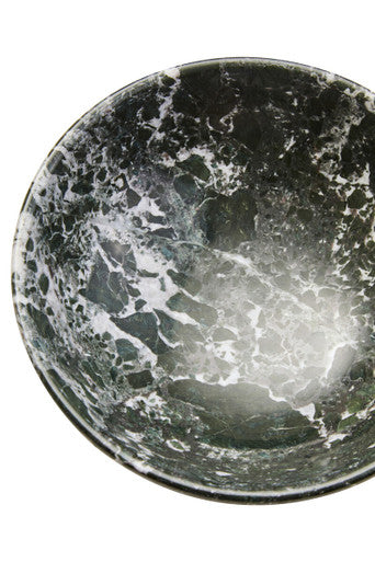 Greenish Black Marble Bowl | Marmore