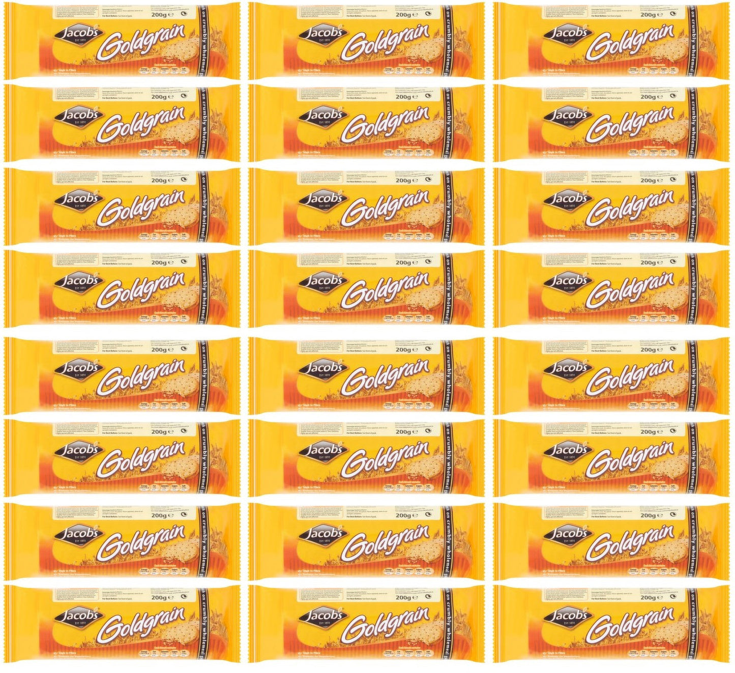 24 x Jacob's Goldgrain 200G