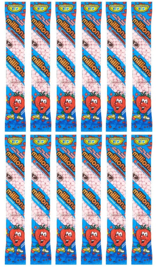 12 x Millions Strawberry 55G