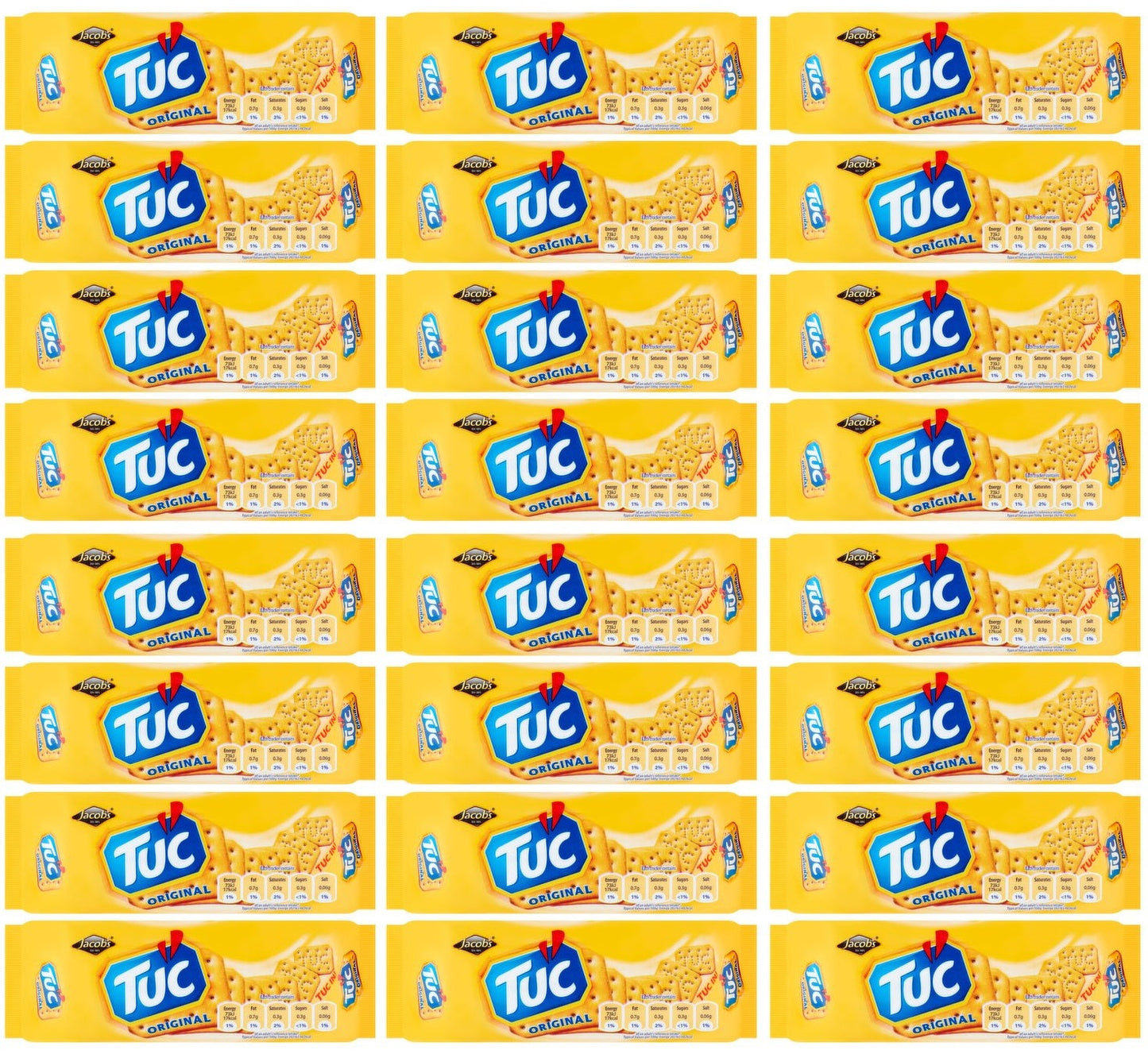 24 x Jacob's Tuc Original 100G