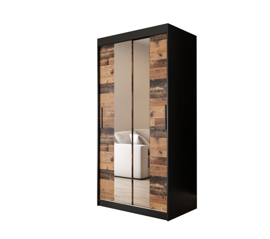 Tilburg I Sliding Door Wardrobe 100cm