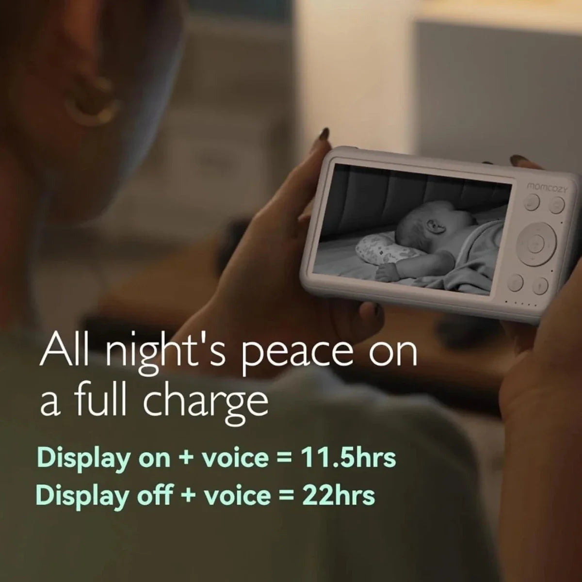 Momcozy BM01 5" Baby Monitor & Camera