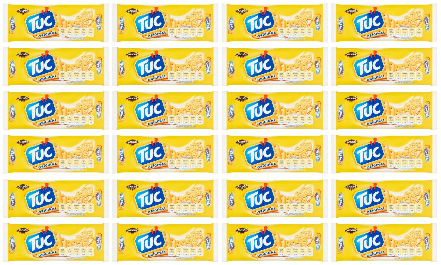 24 x Jacobs Original Tuc 100G