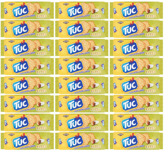 24 x Jacob's Tuc Sour Cream & Onion 100G