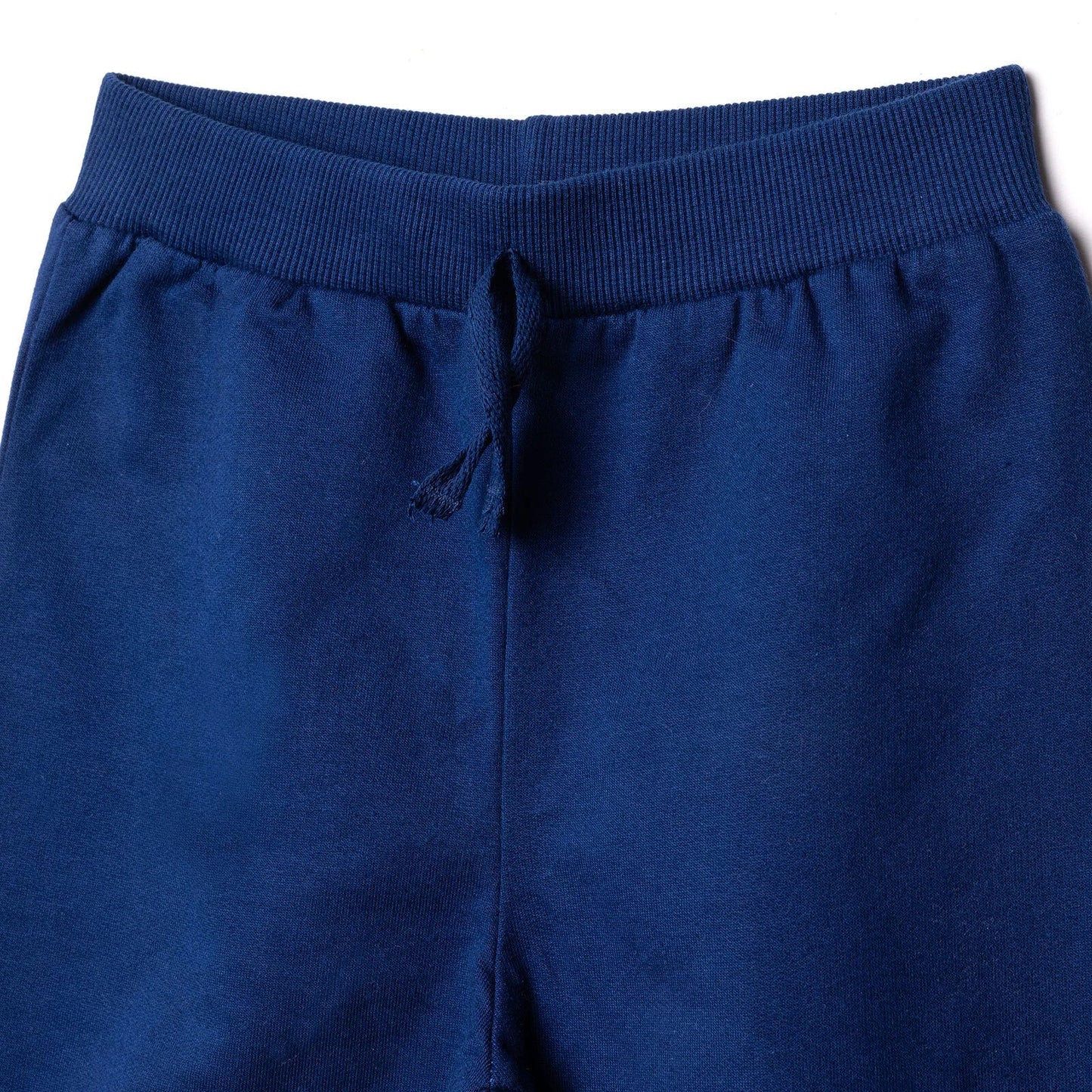 HelloBaby Boys Joggers Lace-up Basic  Long Leg - Navy Blue