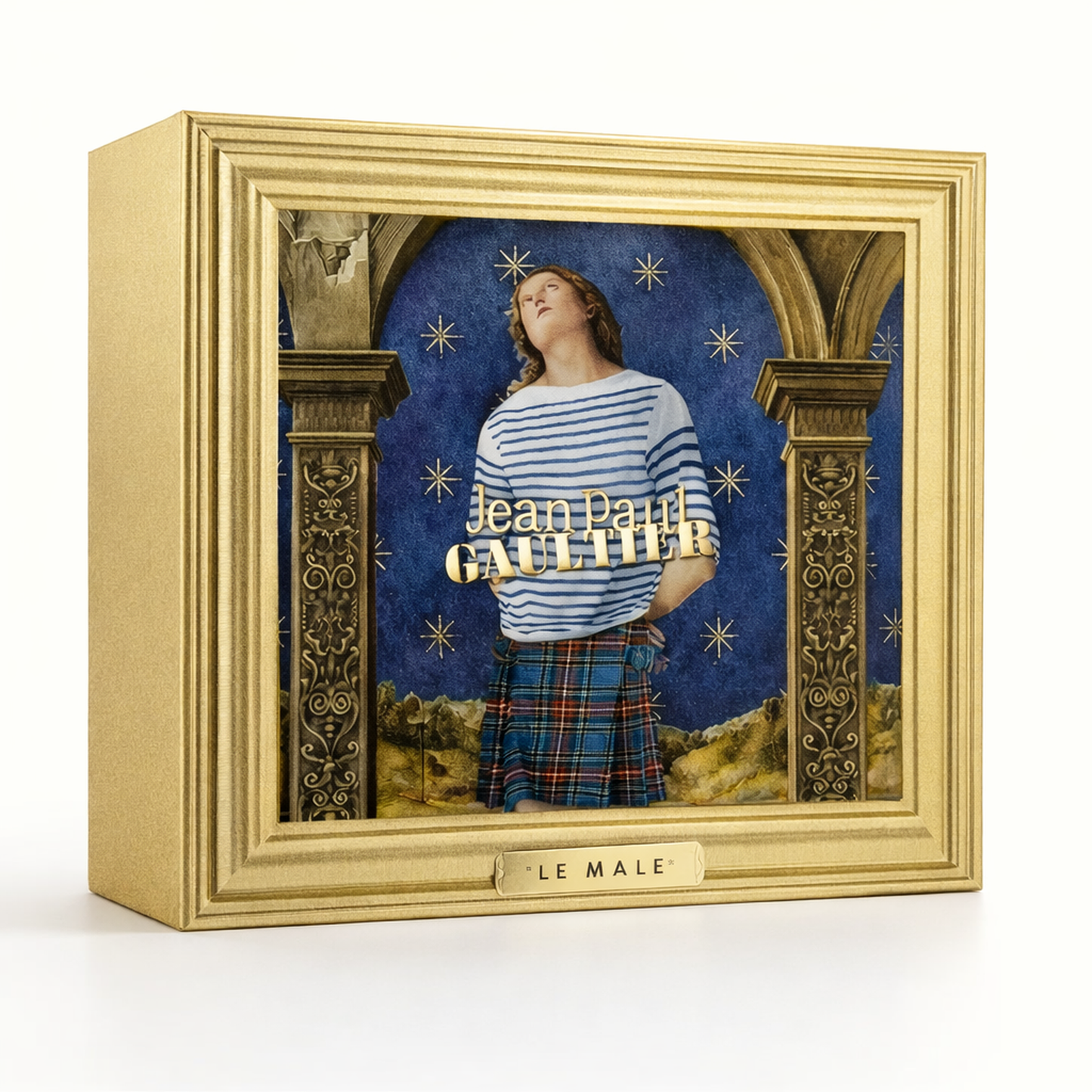 Jean Paul Gaultier Le Male Gift Set 125ml EDT  + 50ml Aftershave Balm + 75g Deodorant Stick