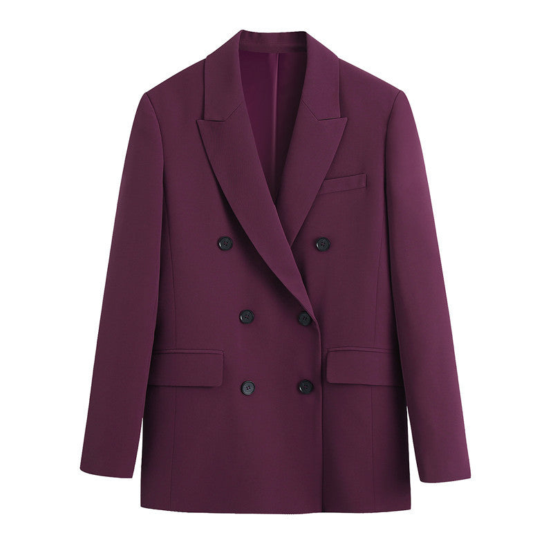 Women's Classic Wind Suit Jacket | Professional Business Blazer