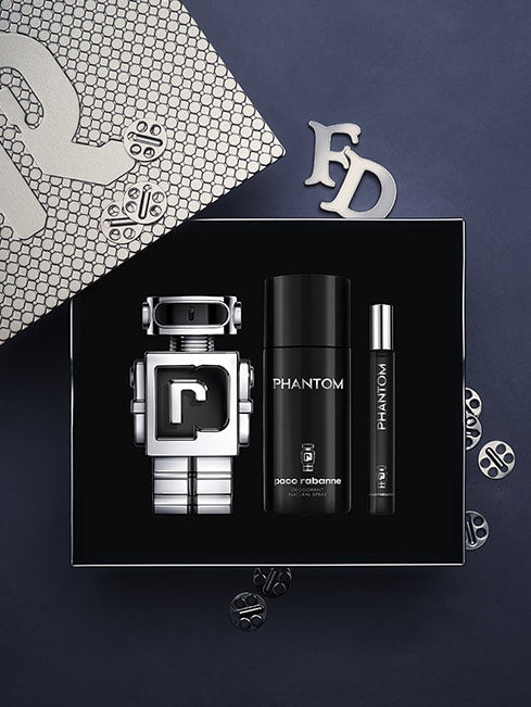 Paco Rabanne Phantom Gift Set 100ml EDT + 10ml EDT Men's Fragrance