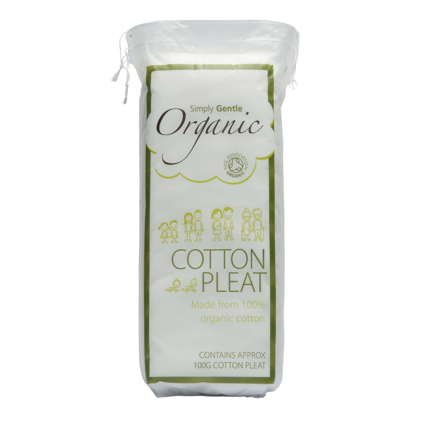 Simply Gentle Org Pleat - 100g