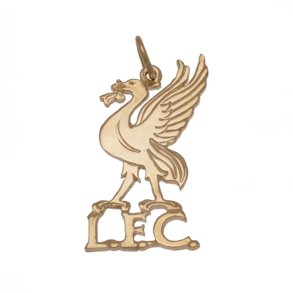 Liverpool FC 9ct Gold Medium Pendant