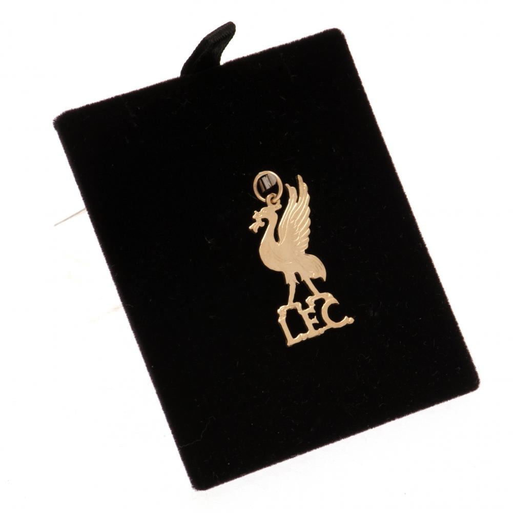 Liverpool FC 9ct Gold Medium Pendant