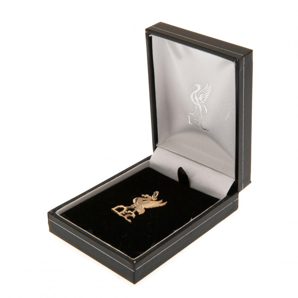 Liverpool FC 9ct Gold Medium Pendant