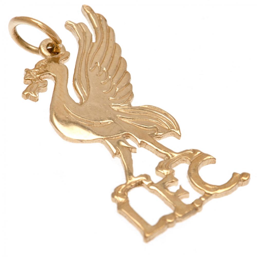 Liverpool FC 9ct Gold Medium Pendant