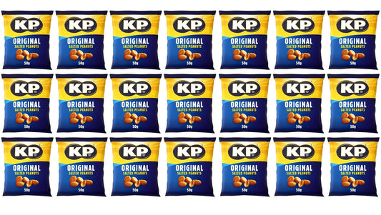 21 x Kp Original Salted Peanuts 50G