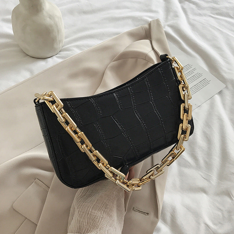 Fashion Korean Style Simple One-Shoulder Armpit Bag