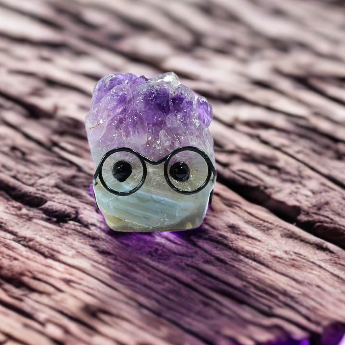 Amethyst Gemhog