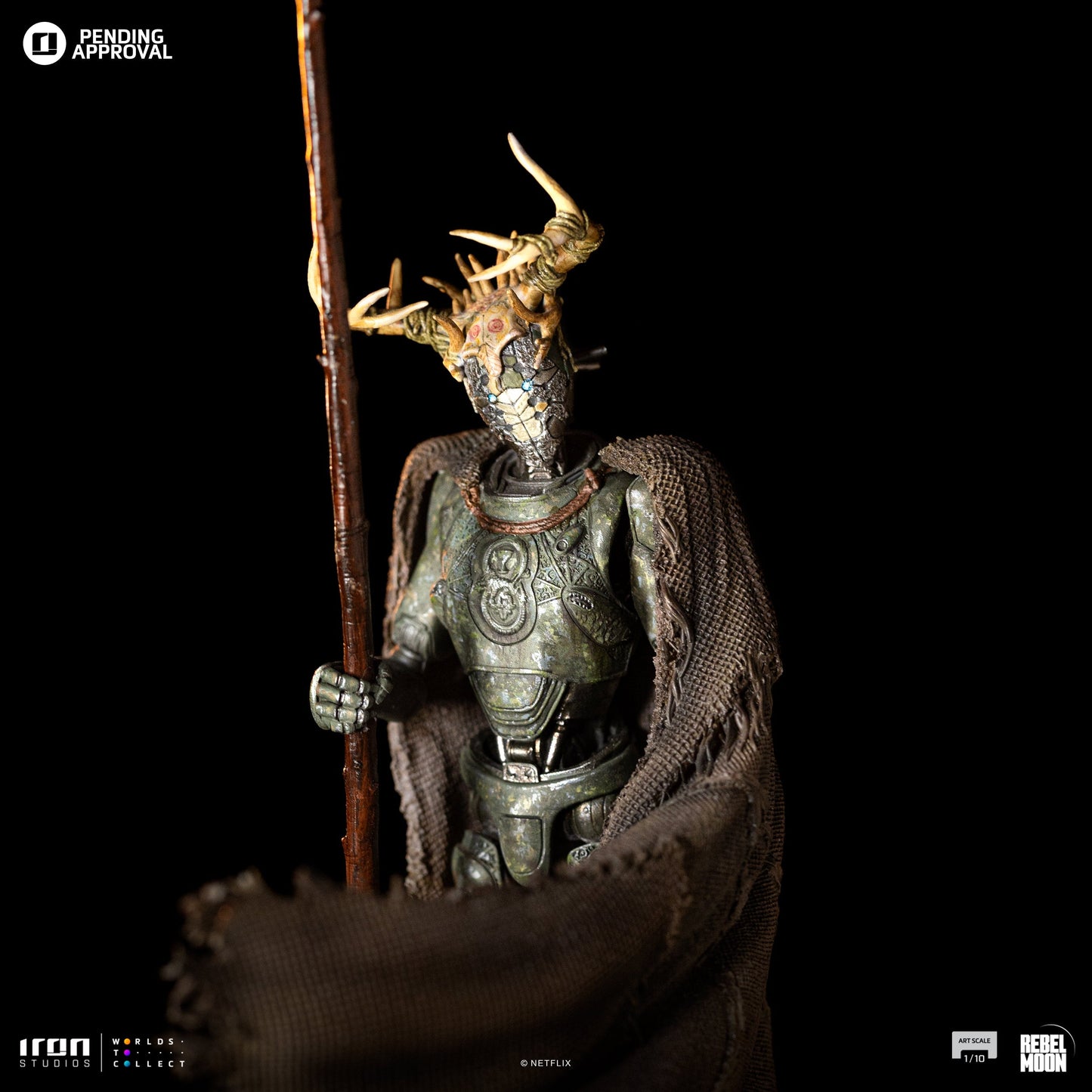 Statue Jimmy - Rebel Moon - Art Scale 1/10 - Iron Studios