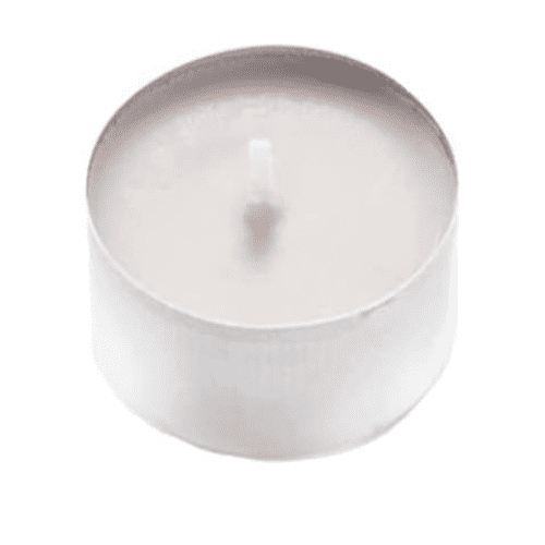 10 Pack Jasmine Scented Tealight Candles 8 Hour Burn Time